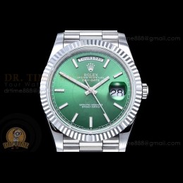 Day-Date 40mm 904L SS Green...