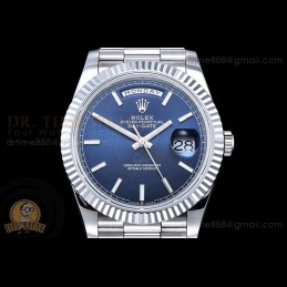 Day-Date 40mm 904L SS Blue...