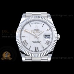 Day-Date 40mm 904L SS White...