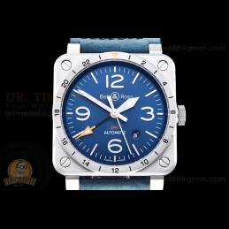 BR03-93 GMT 42mm SS Blue...