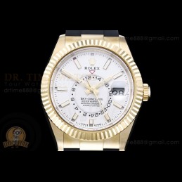Sky-Dweller 336238 YG White...