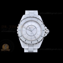 J12 33mm CER White Dial Num...