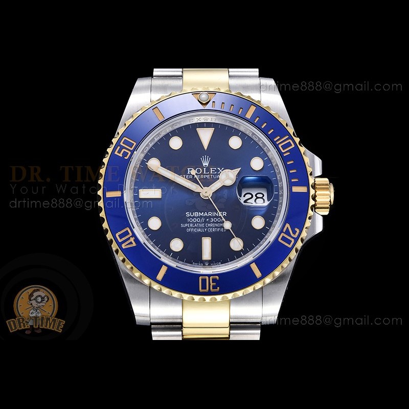 Submariner 126613LB YG SS Blue Dial on YG SS Bracelet EWF V2 A3235